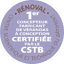 Logo de certification CSTB Rénoval