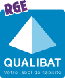 Logo de certification qualibat Rénoval